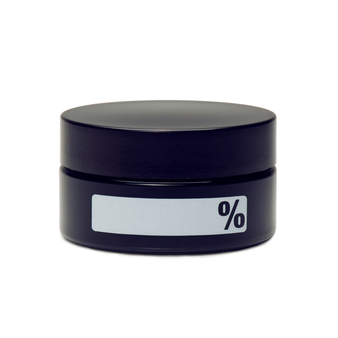 LARGE CONCENTRATE JAR - % LABEL (WRITE & ERASE) - Smoke City