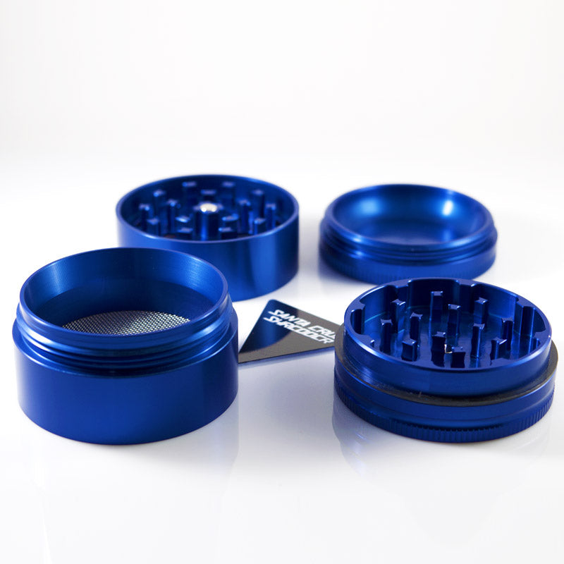 MEDIUM 4 - PIECE BLUE SHREDDER - Smoke City