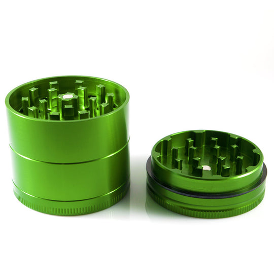 MEDIUM 4 - PIECE GREEN SHREDDER - Smoke City