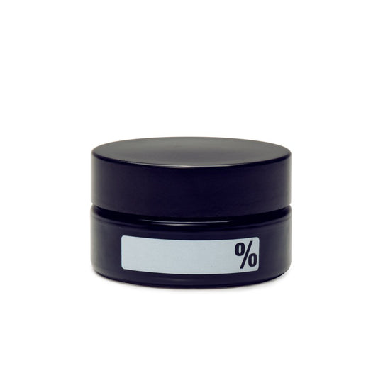 MEDIUM CONCENTRATE JAR - % LABEL (WRITE & ERASE) - Smoke City