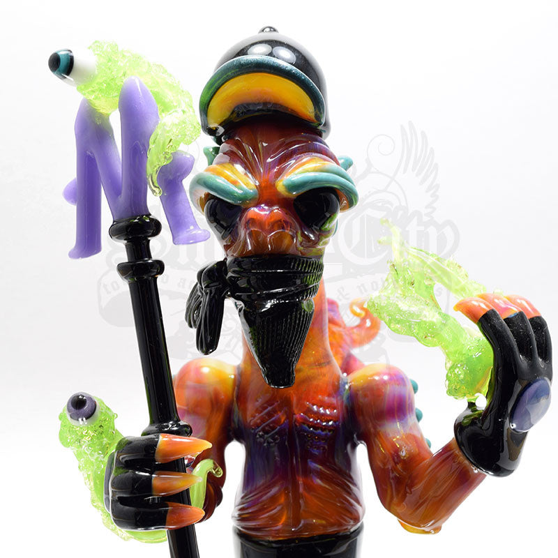 Merc Minion Team Baller Heady Vapor Rig - Smoke City