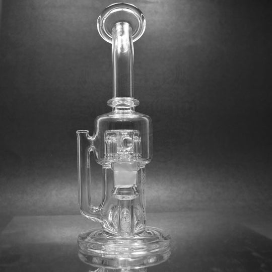 Mighty Chalice Double Treeline Recycler - Smoke City