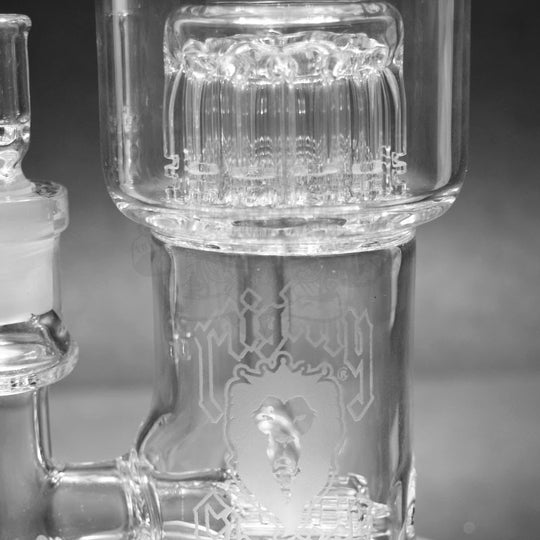 Mighty Chalice Double Treeline Recycler - Smoke City