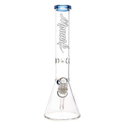 Monark Glass 14" Beaker Bong With Blue 