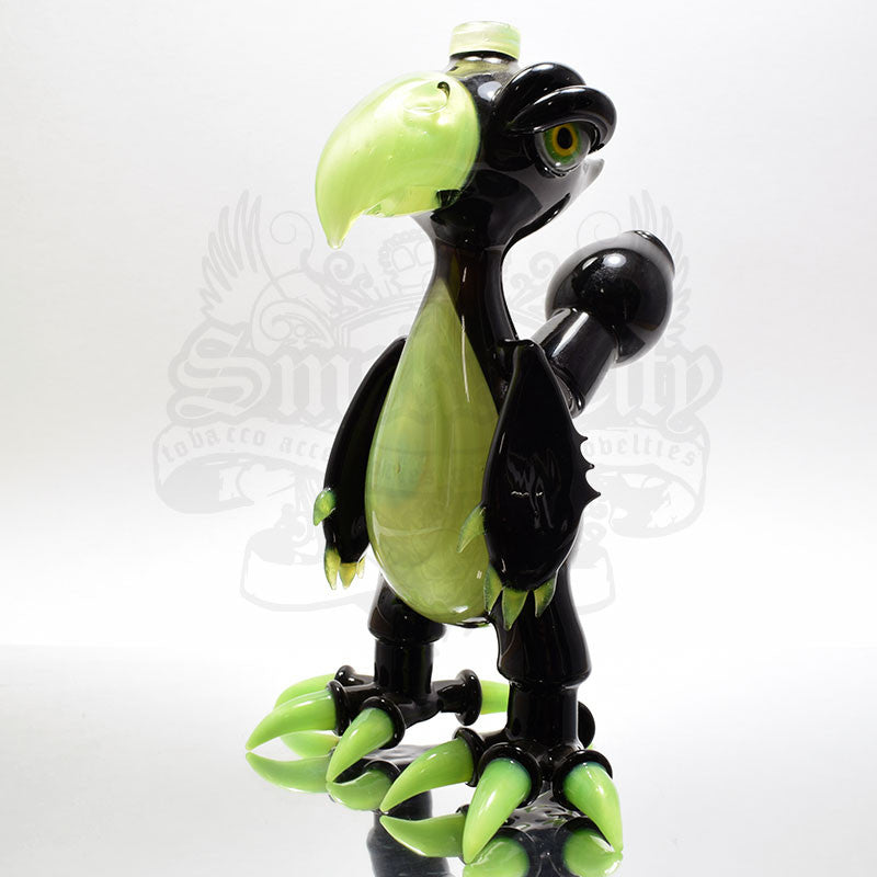 Niko Cray Birdo Vapor Bubbler - Black and Slime - Smoke City