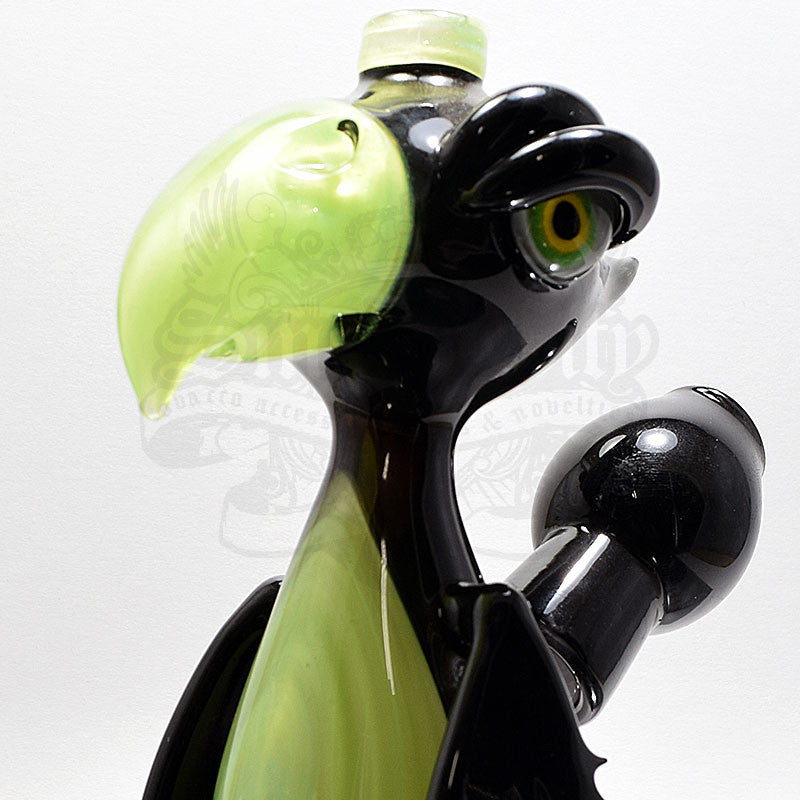 Niko Cray Birdo Vapor Bubbler - Black and Slime - Smoke City