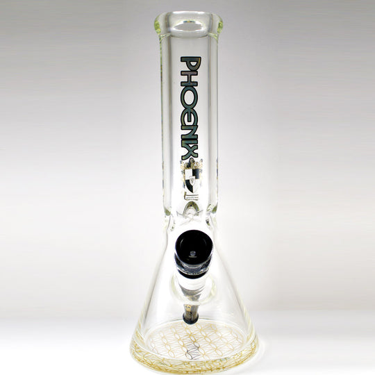 Phoenix 7MM Water Pipe - Beaker - 12" - Smoke City