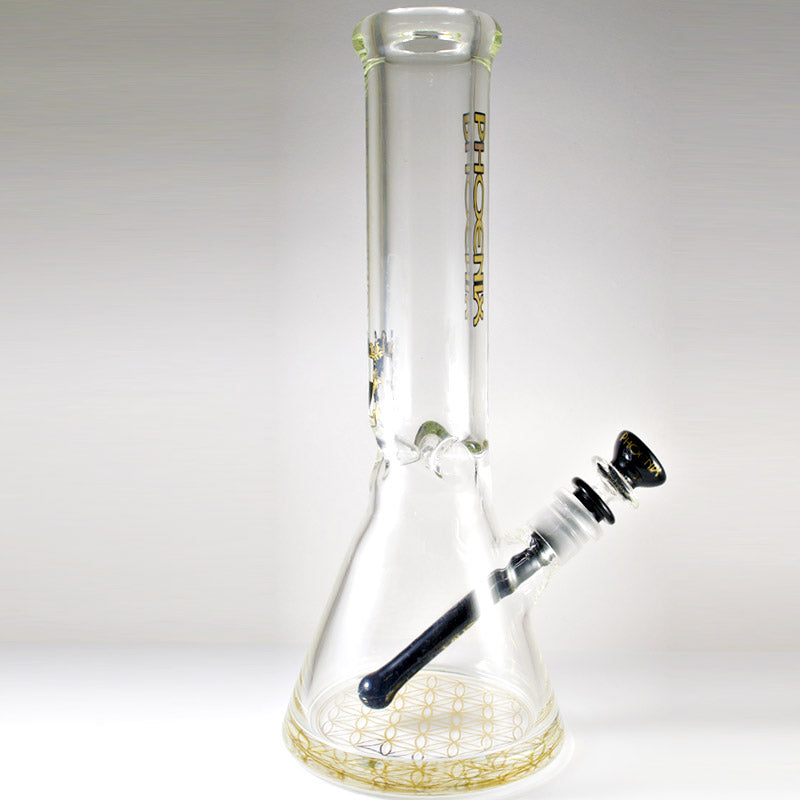 Phoenix 7MM Water Pipe - Beaker - 12" - Smoke City