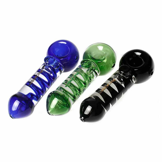 PHOENIX Freezable Coil Spoon Hand Pipe 5.5"