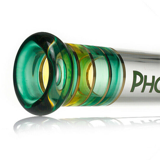 Phoenix 7MM bong - Multi Color Sections - Straight - 18"