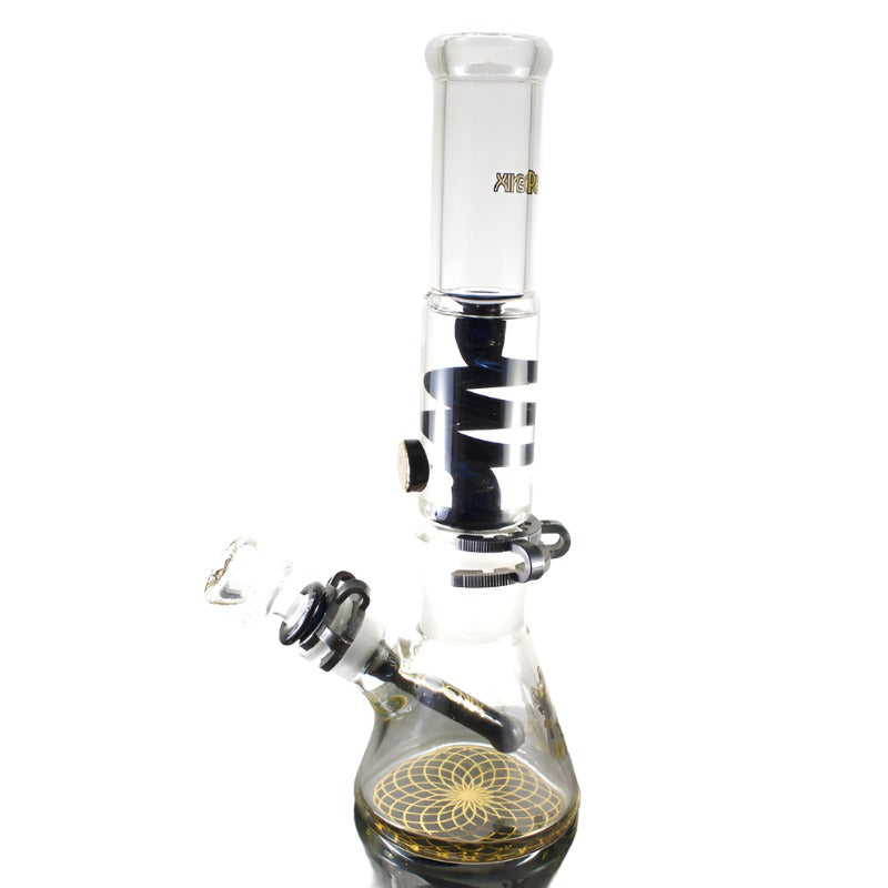 Phoenix Glycerin Water Pipe - Beaker - 11.5" - Smoke City