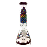 Psychedelic Pineapple Beaker Bong