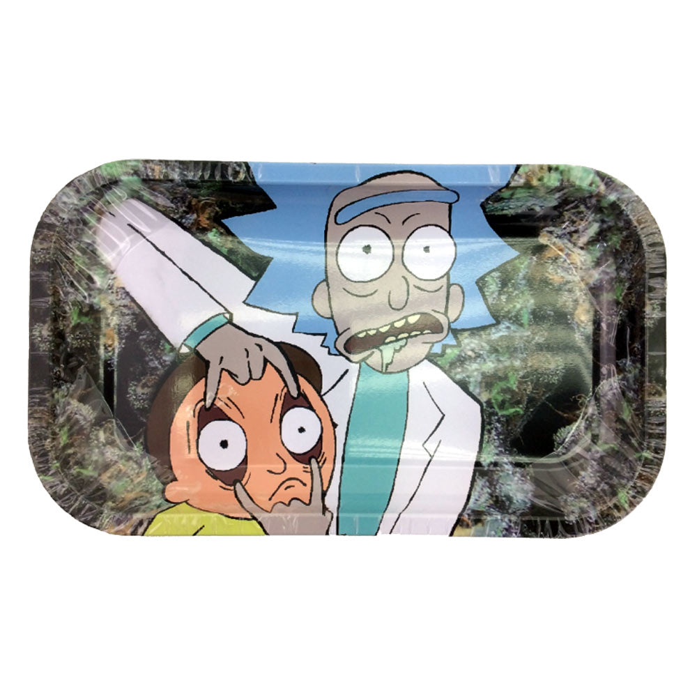 Rick N Morty Medium Rolling Tray