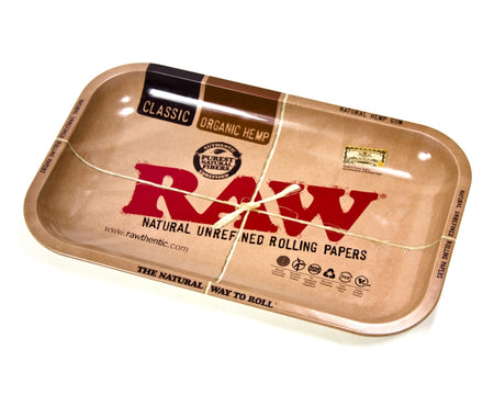 RAW Large Rolling Tray - Smoke City