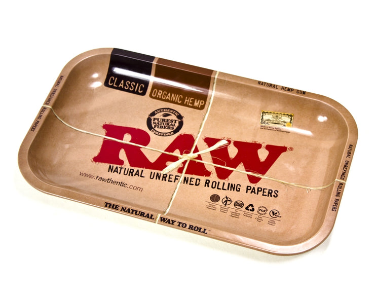 RAW Small Rolling Tray - Smoke City