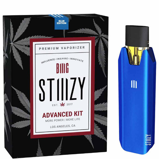 STIIIZY BIIIG VAPORIZER ADVANCED KIT WITH BOX BLUE