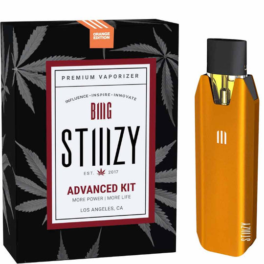 STIIIZY BIIIG VAPORIZER ADVANCED KIT WITH BOX ORANGE