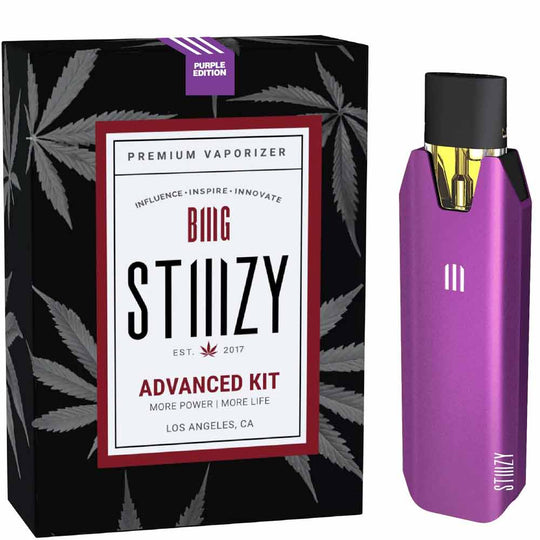 STIIIZY BIIIG VAPORIZER ADVANCED KIT WITH BOX PURPLE