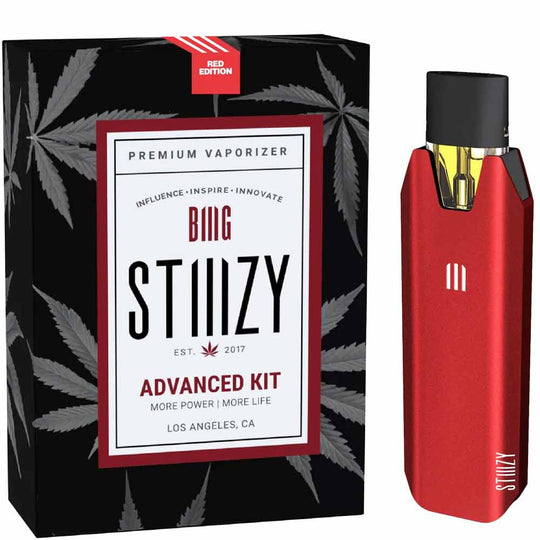 STIIIZY BIIIG VAPORIZER ADVANCED KIT WITH BOX RED