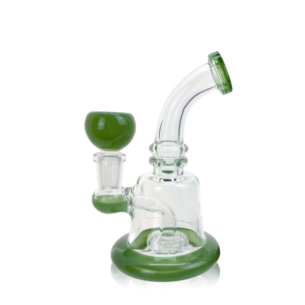 Banger Hanger Dab Rig With Showerhead Perc - 6"