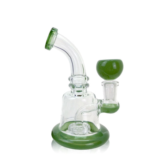 Banger Hanger Dab Rig With Showerhead Perc - 6"