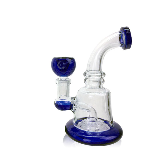 Banger Hanger Dab Rig With Showerhead Perc - 6"