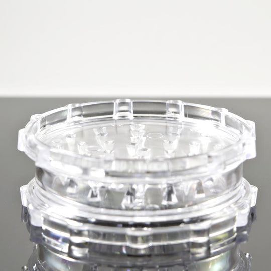 Acrylic 2 Piece Grinder - Smoke City