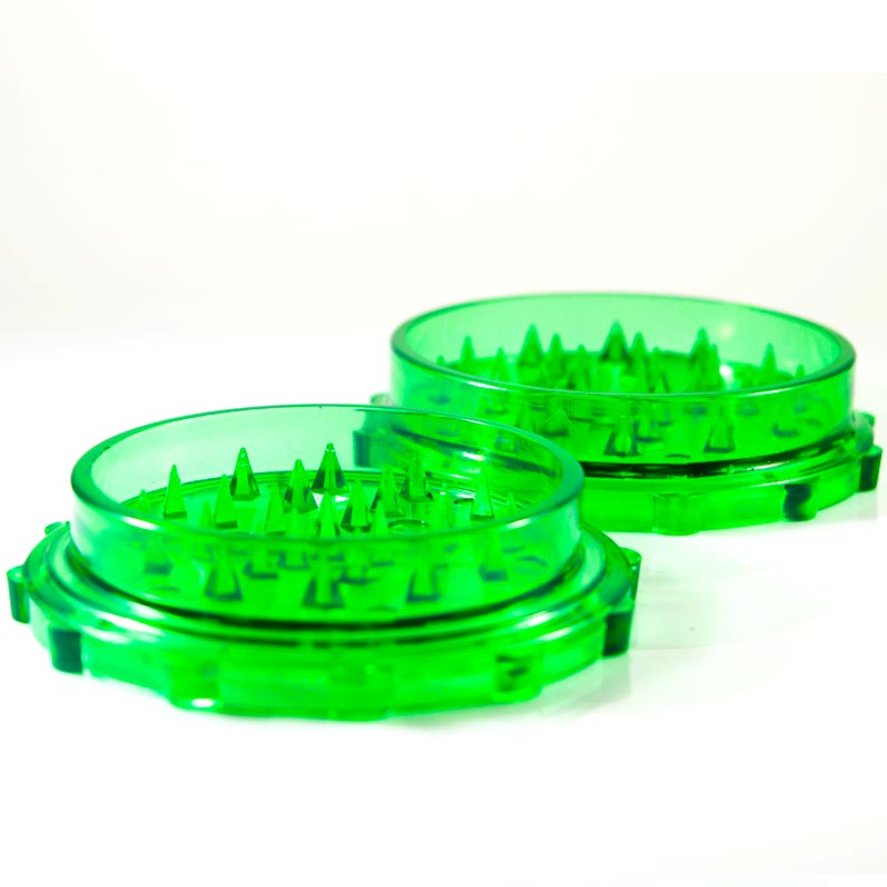 Acrylic 2 Piece Grinder - Smoke City