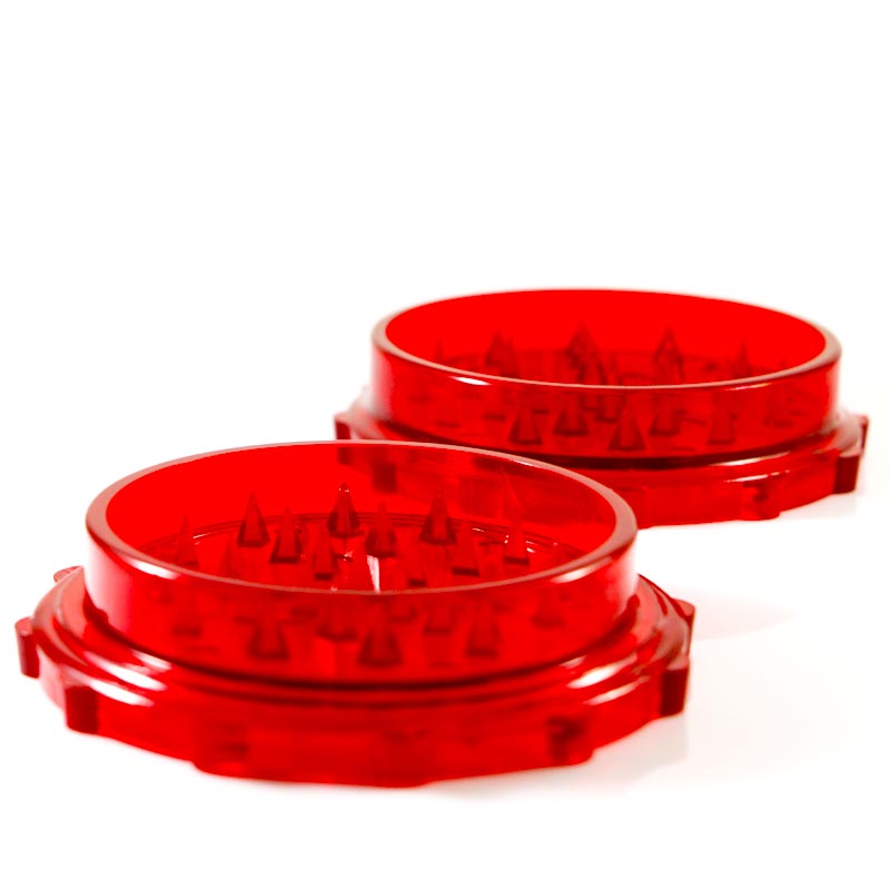 Acrylic 2 Piece Grinder - Smoke City
