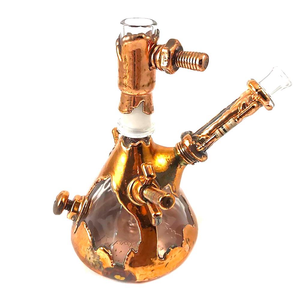 SNIC GLASS MINI BEAKER ELECTROFORMED RIG | SMOKE CITY – SC INC.