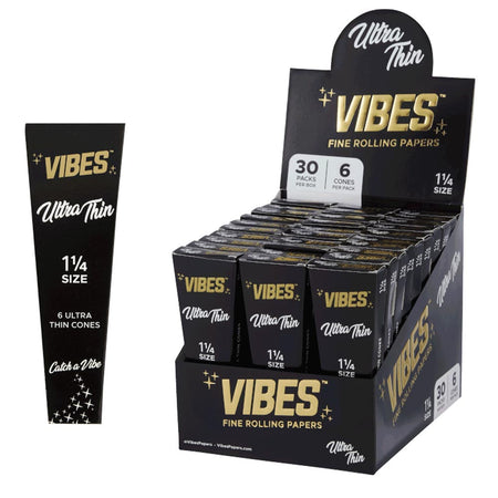 vibes ultra thin cones paper box