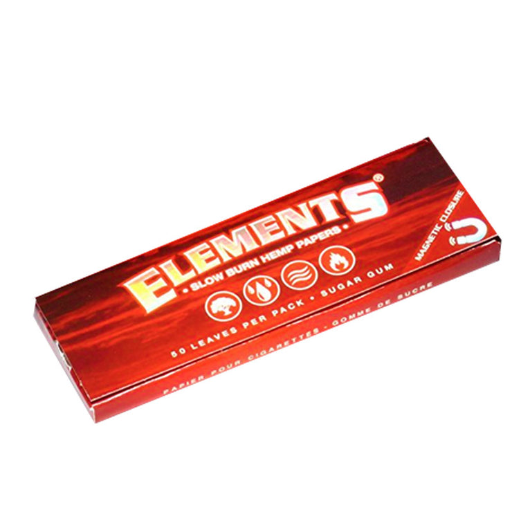 Elements Slow Burn- 1.25 Ultra Thin Magnetic Papers - Smoke City