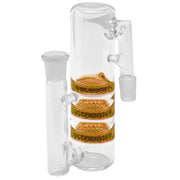 14/14MM M/F 90º DEG TRIPLE HONEYCOMB ASH CATCHER