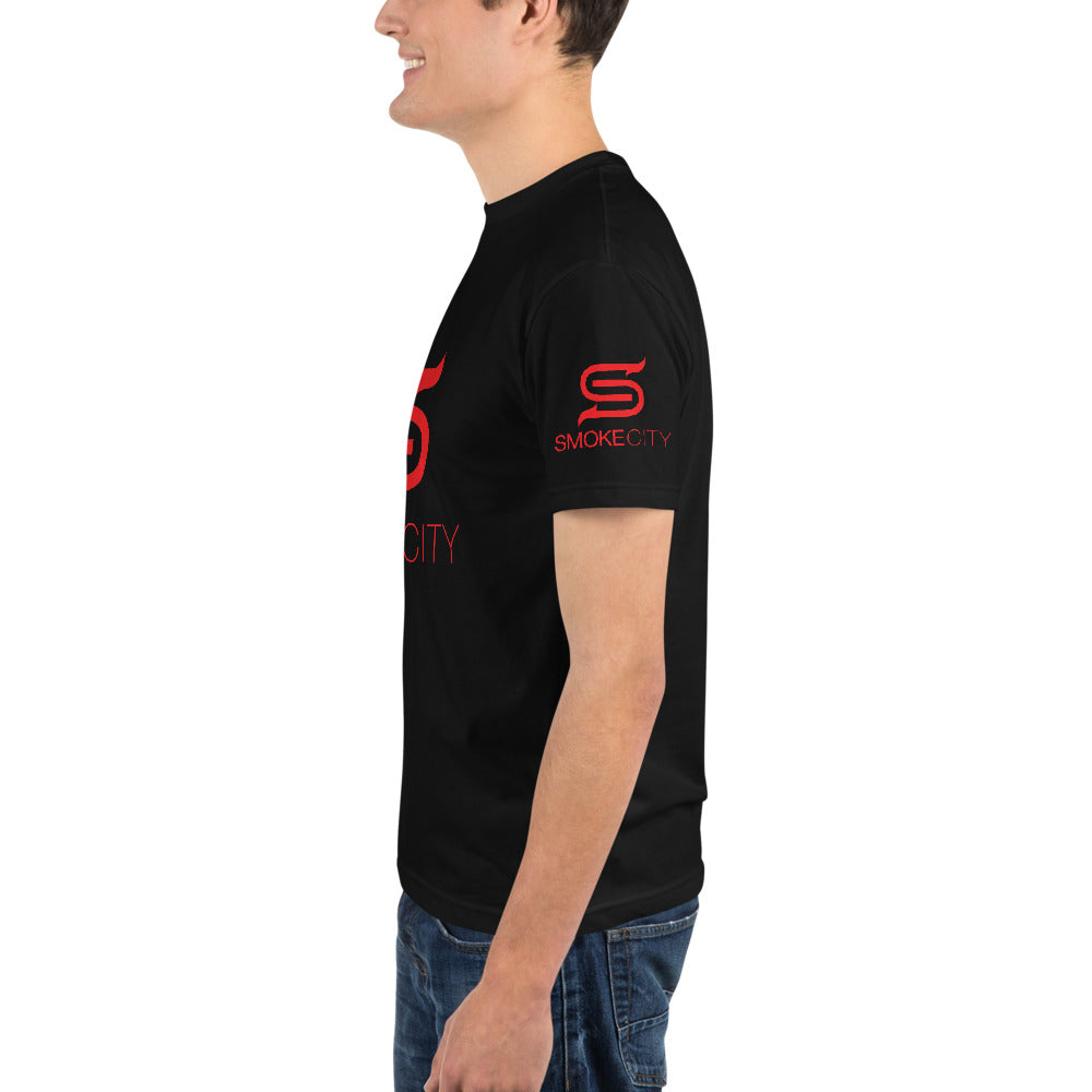 Smoke City Red Sustainable T-Shirt