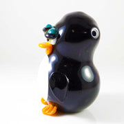 Girl Penguin Pipe by Crush Glass Left Side