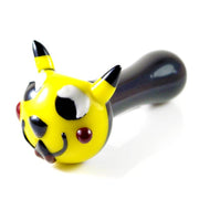 Pikachu Inspired Glass Hand Pipe Angle