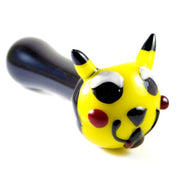 Pikachu Inspired Glass Hand Pipe Angle 2