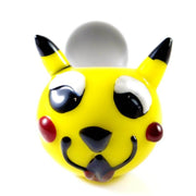 Pikachu Inspired Glass Hand Pipe Front
