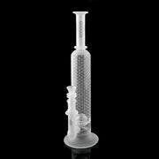 Seed Of Life - Sacred G Sphere Perc Stemless Tube - Smoke City