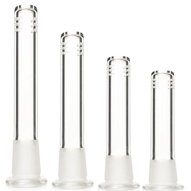 downstems 18mm to14mm flush mount glass-on-glass diffused sizes