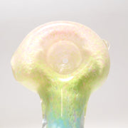 Water House Hand Pipe Twist Blue Pink Green Close Up