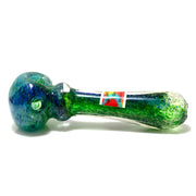 Water House Hand Pipe with Twist Blue & Green 1